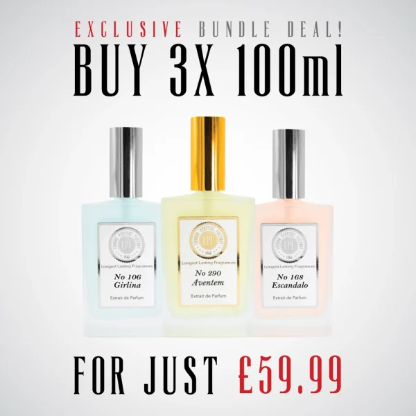 Bundle Deal – Buy any 3 x 100ml fragrance - 3 for 2 fragrance deal
